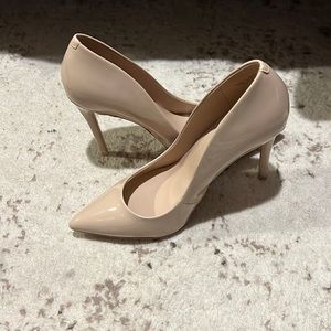 New never worn Aldo Laralilla-34 size 8.5 in nude